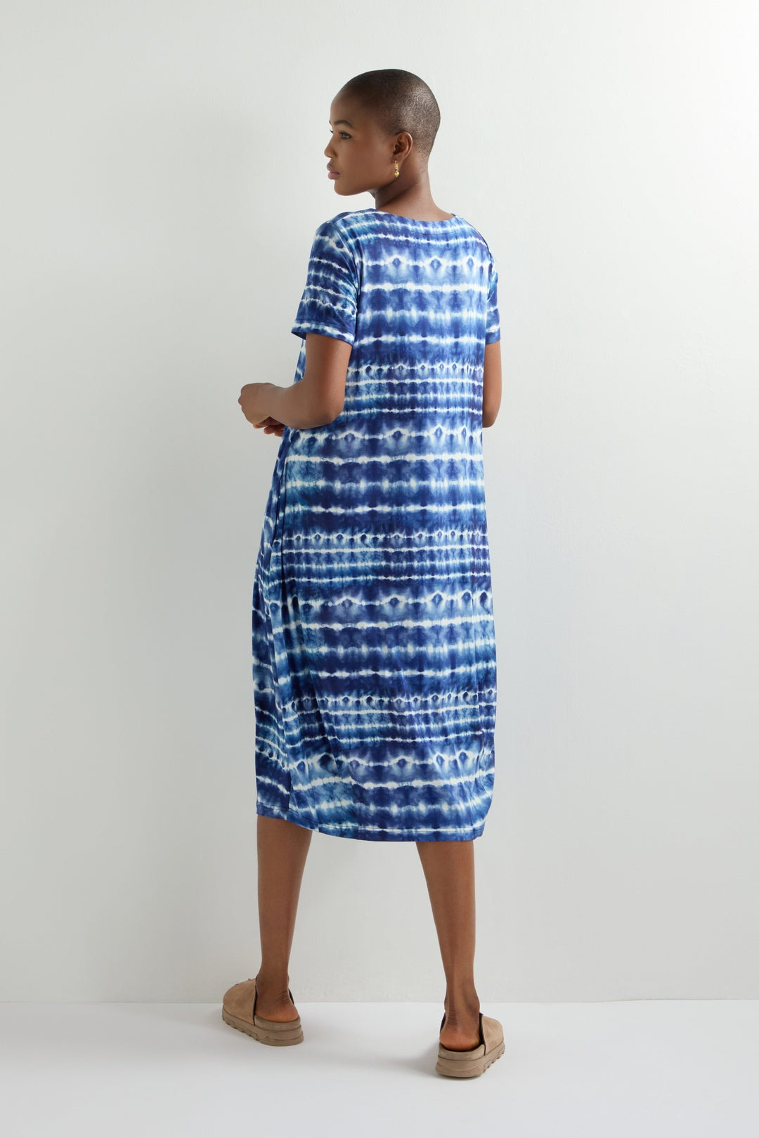 Tie Dye Jersey Bubble Dress