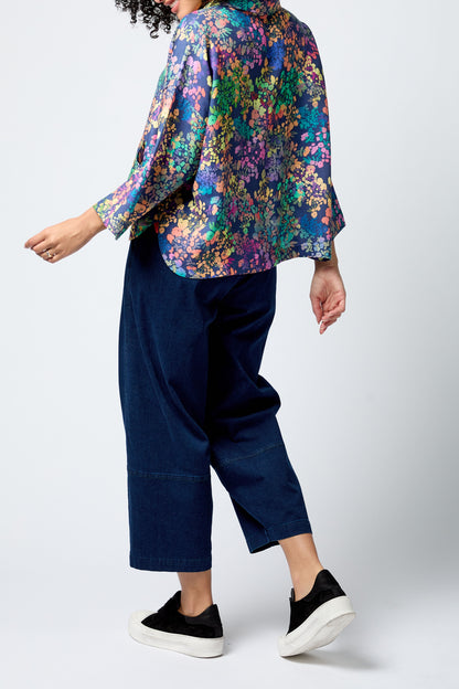 Sahara Scattered Floral Linen Shirt 