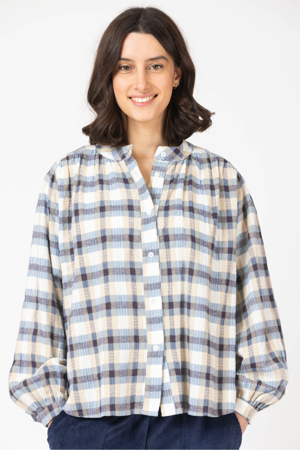 Light Check Chemise