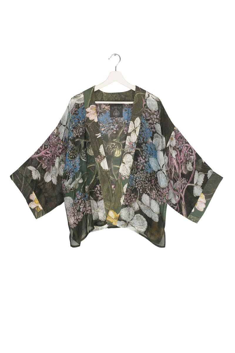 One Hundred Stars Kew Hydrangea Kimono Forrest