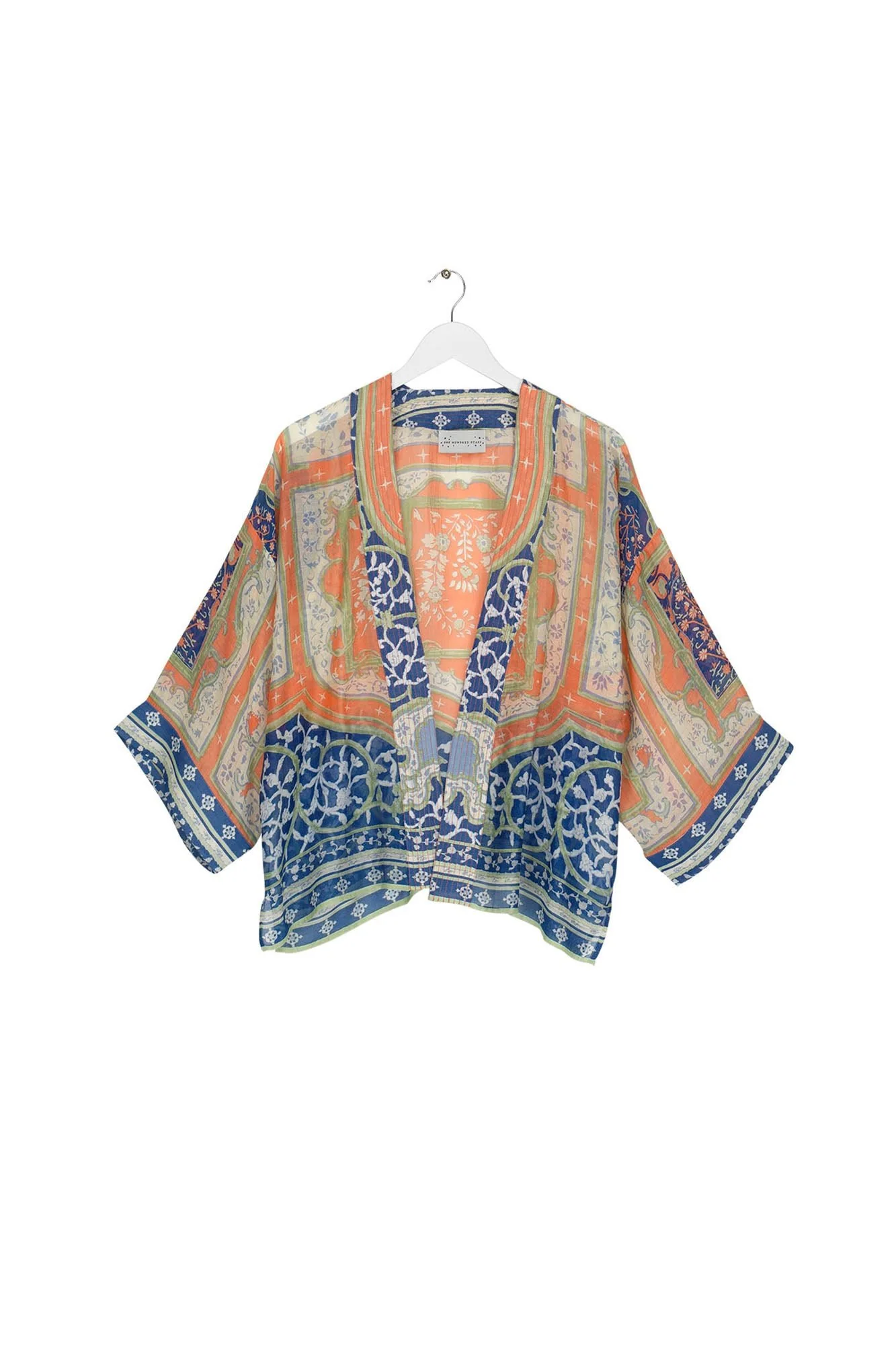 One Hundred Stars Indian Summer Kimono Blue