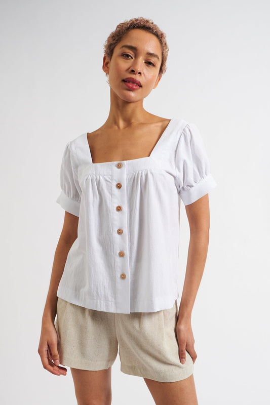 Lea Square Neck Top