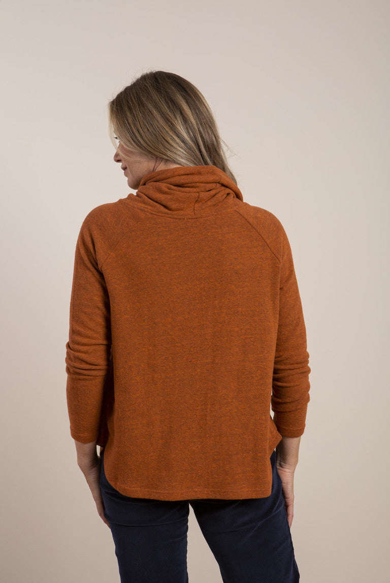Lily and Me Bethan Jumper Plain Pumpkin