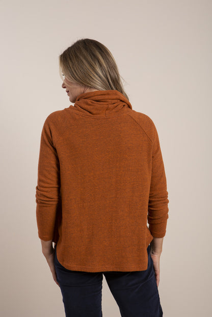 Lily and Me Bethan Jumper Plain Pumpkin