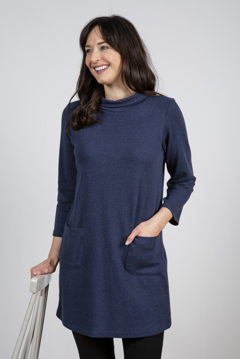 Lily and Me Ivywood Tunic Plain Blue