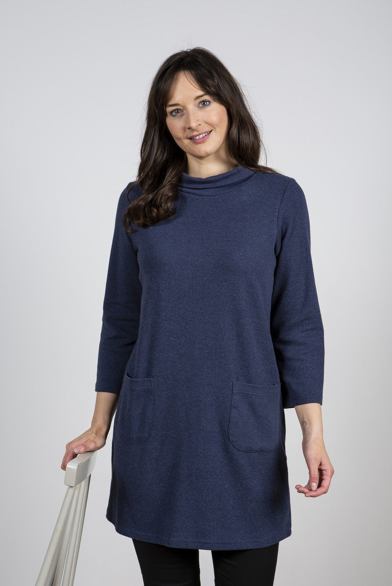 Lily and Me Ivywood Tunic Plain Blue