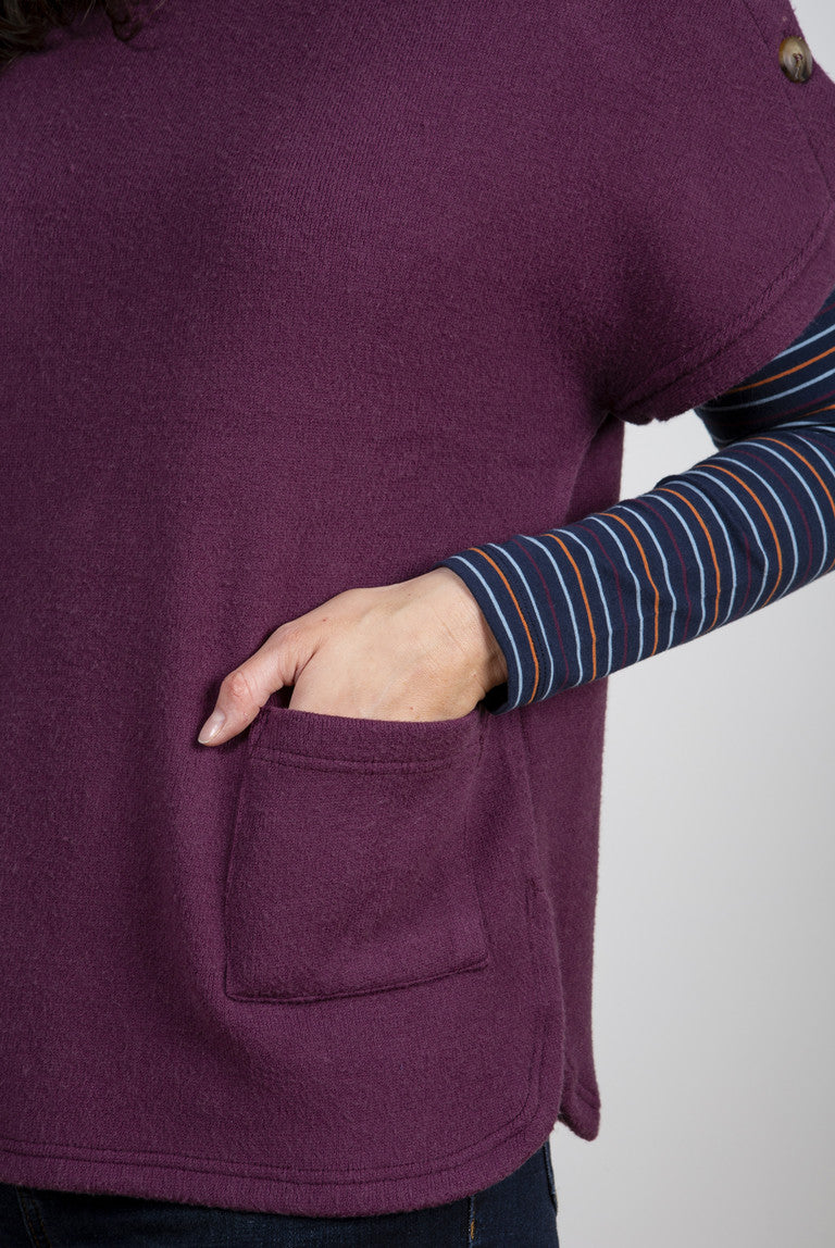 Lily and Me Bridget Layering Jumper Damson