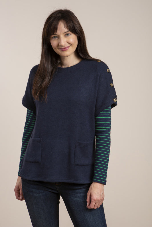 Lily and Me Bridget Layering Jumper Navy