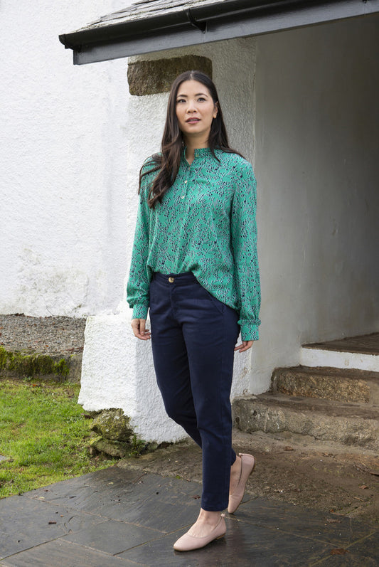 Lily and Me Breaker Trousers Twill Navy