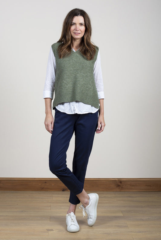 Lily and Me Cedar Tank Top Khaki
