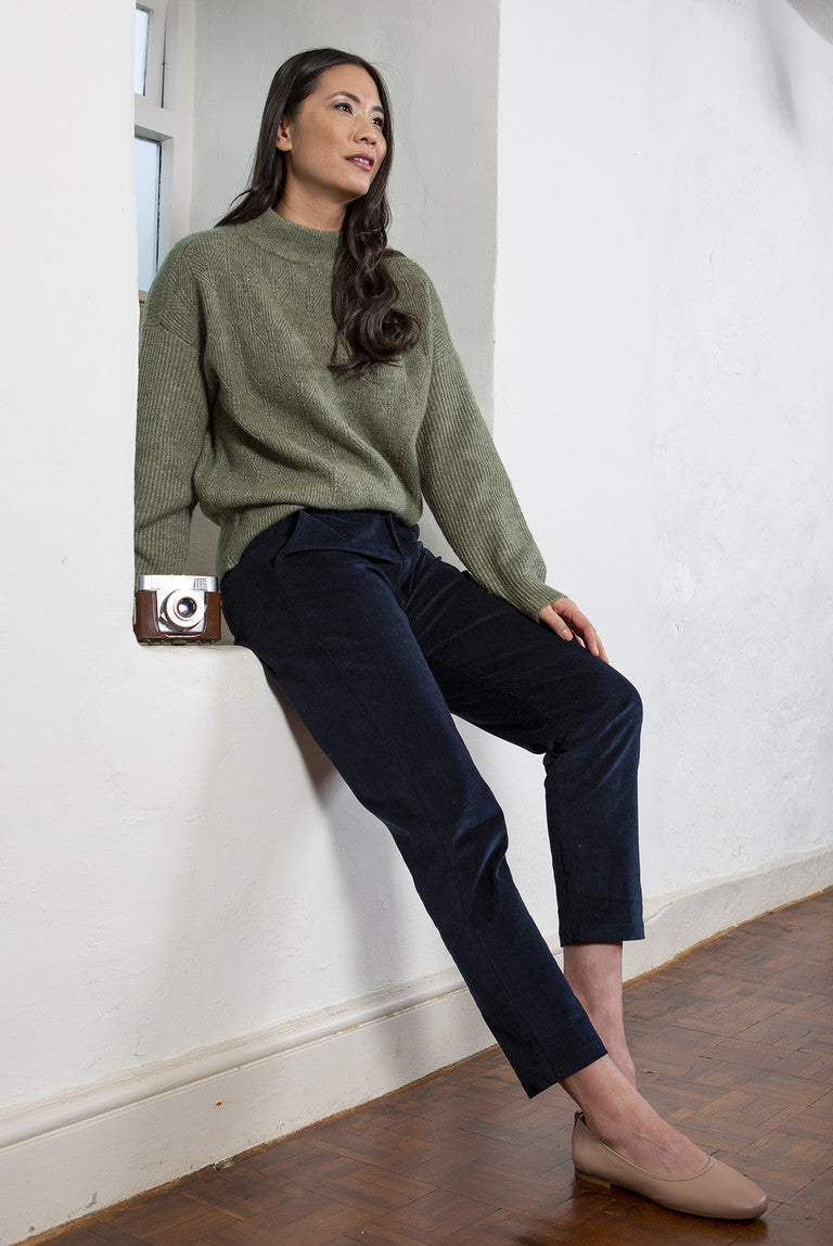 Lily and Me Ferndale Jumper Khaki