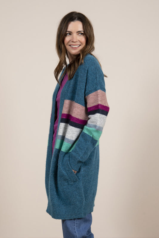 Lily and Me Louisa Cardigan Dark Teal