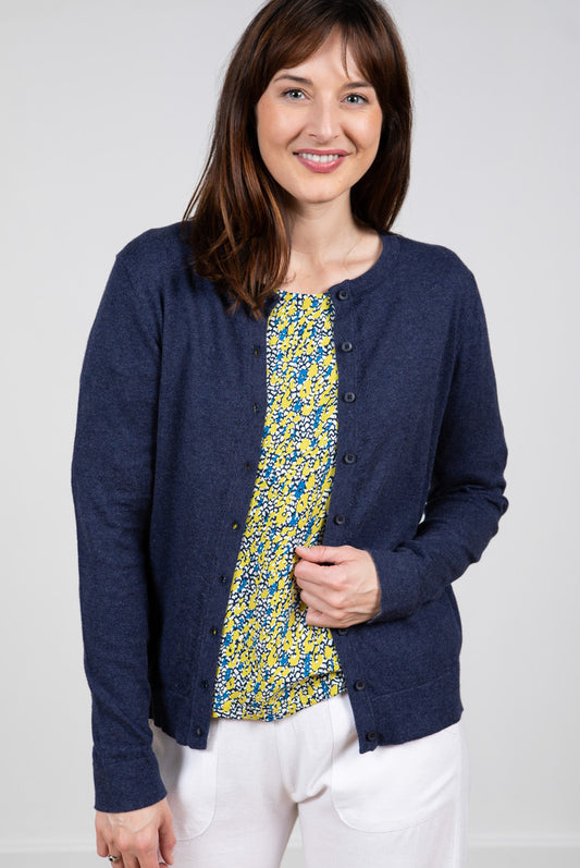 Lily and Me Navy Solstice Cardigan Blue