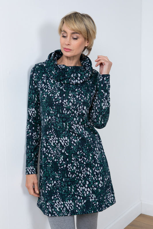 Lily and Me Winkleigh Tunic Mineral Green Green