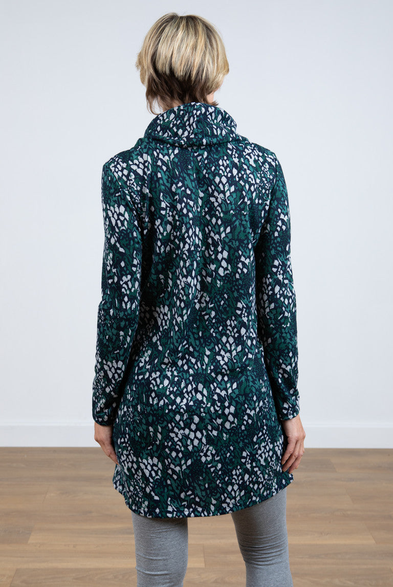 Lily and Me Winkleigh Tunic Mineral Green Green