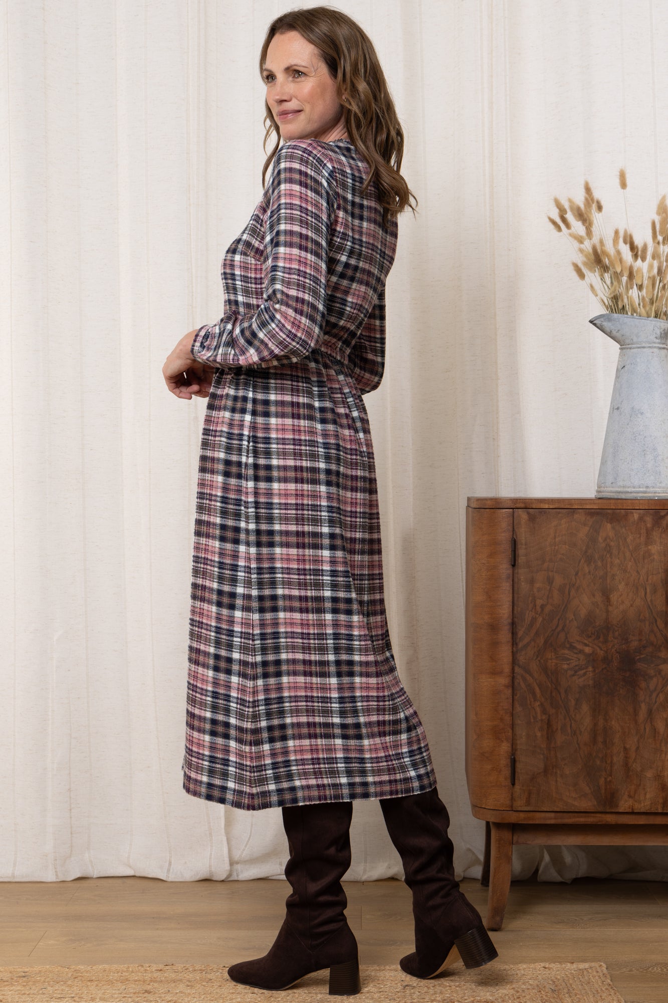 Check Ellington Dress