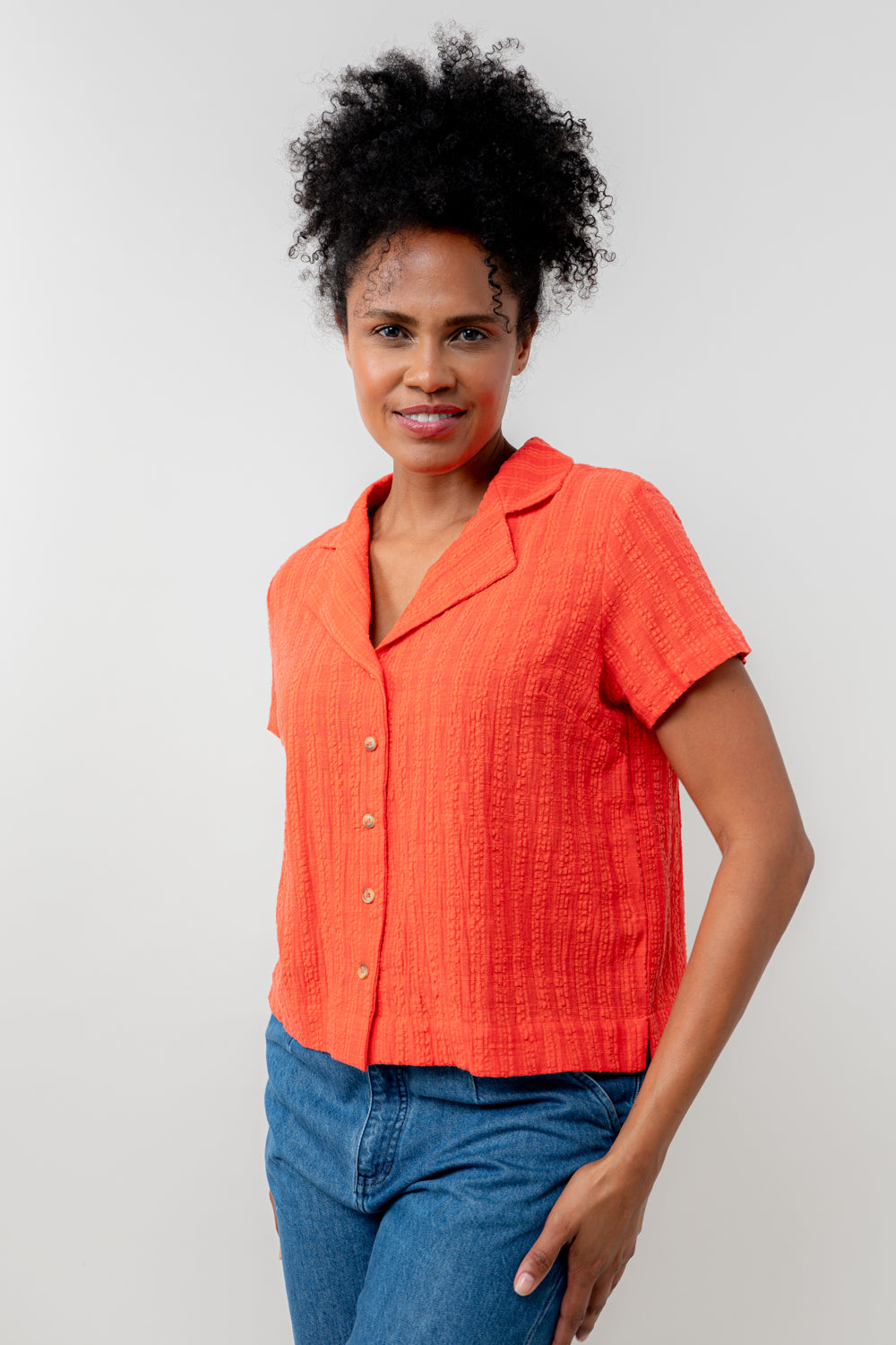 Seersucker Check Pippa Shirt