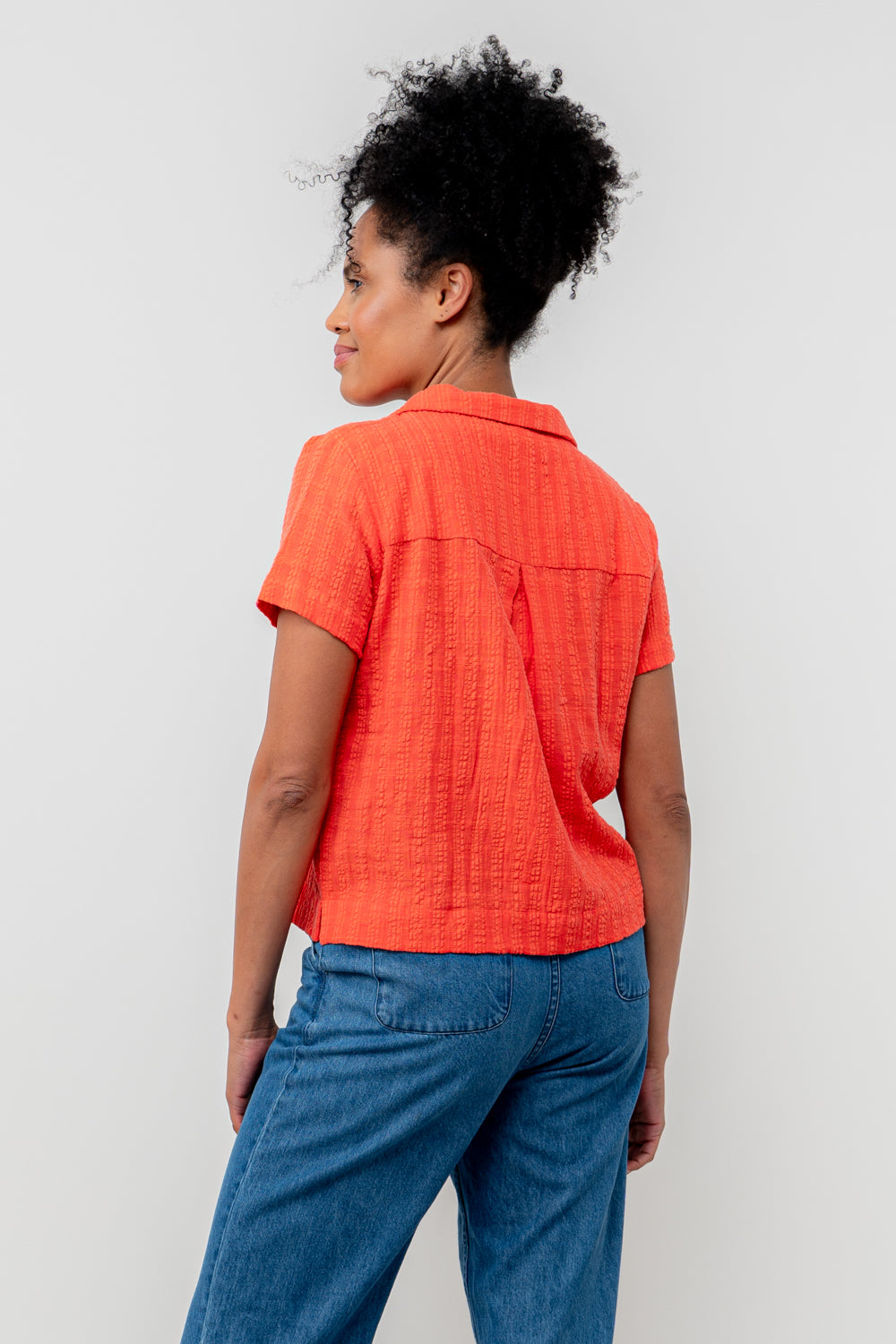 Seersucker Check Pippa Shirt