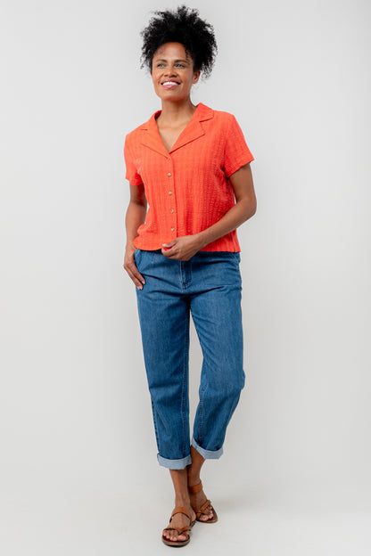 Seersucker Check Pippa Shirt