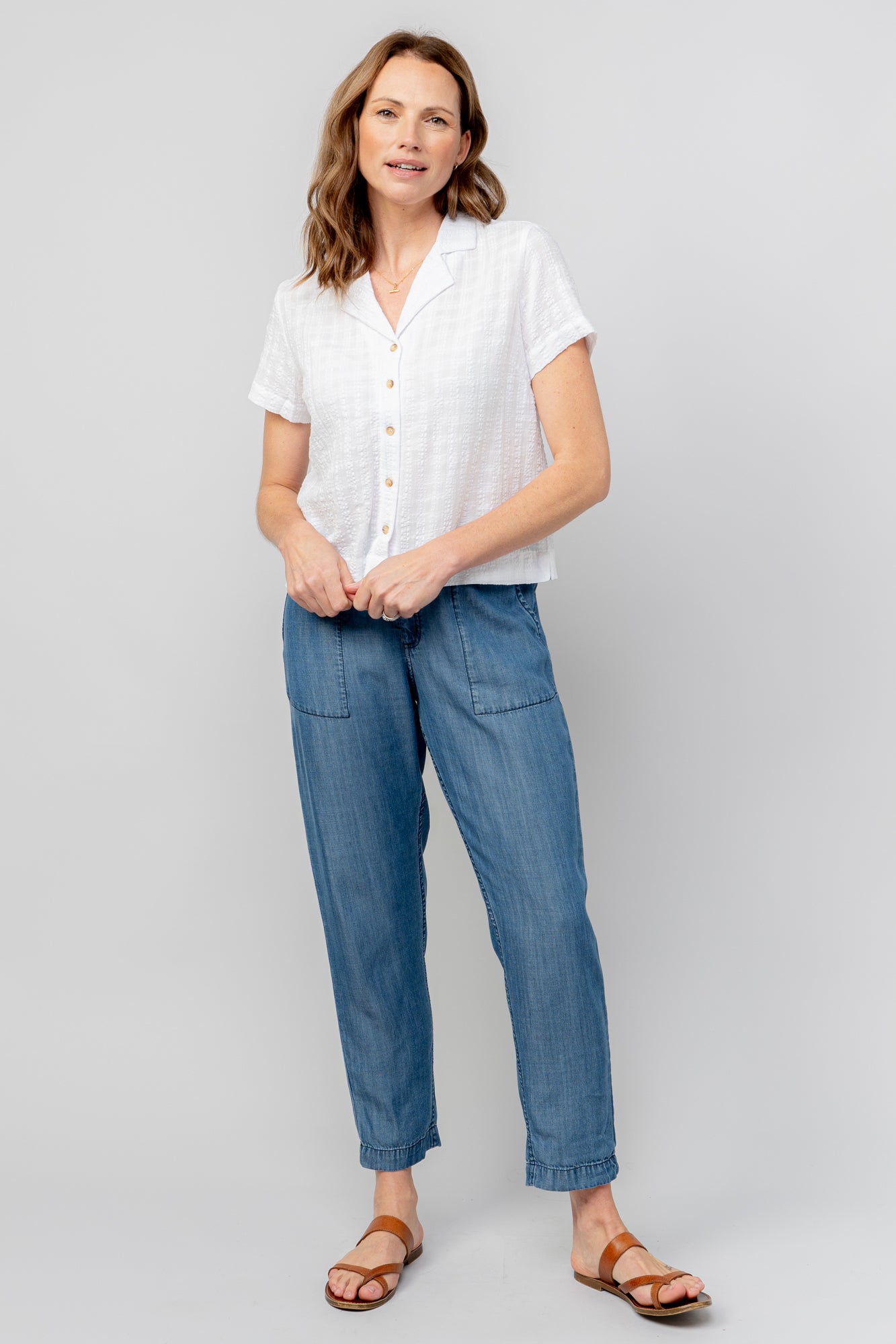 Seersucker Check Pippa Shirt