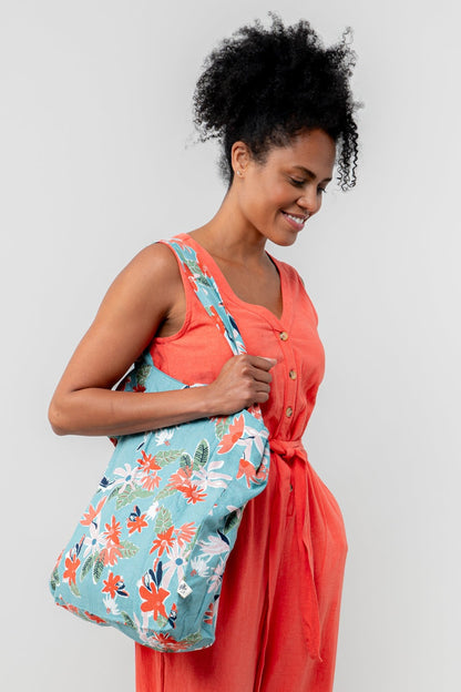 Serena Linen Shopper Bag