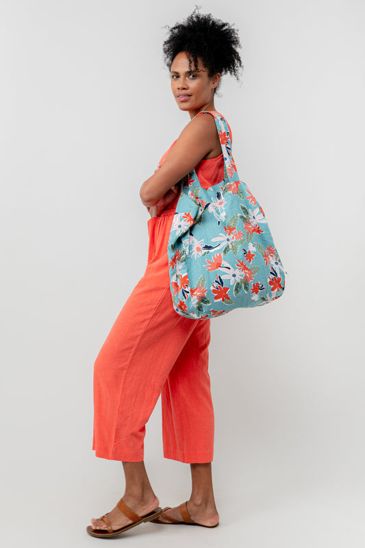 Serena Linen Shopper Bag