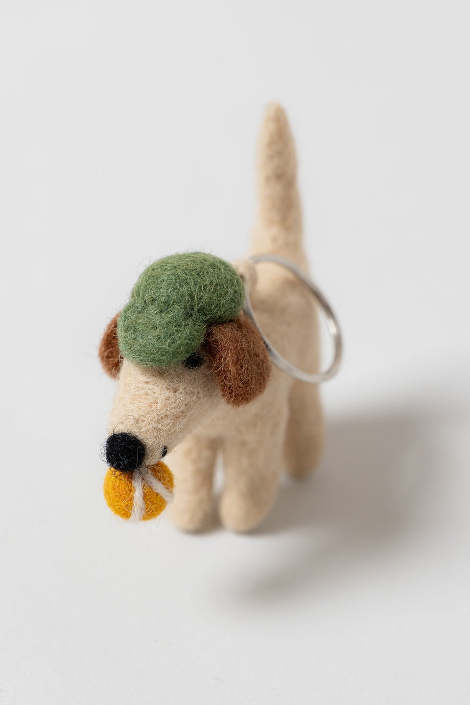 Fetch Dog Felted Friend