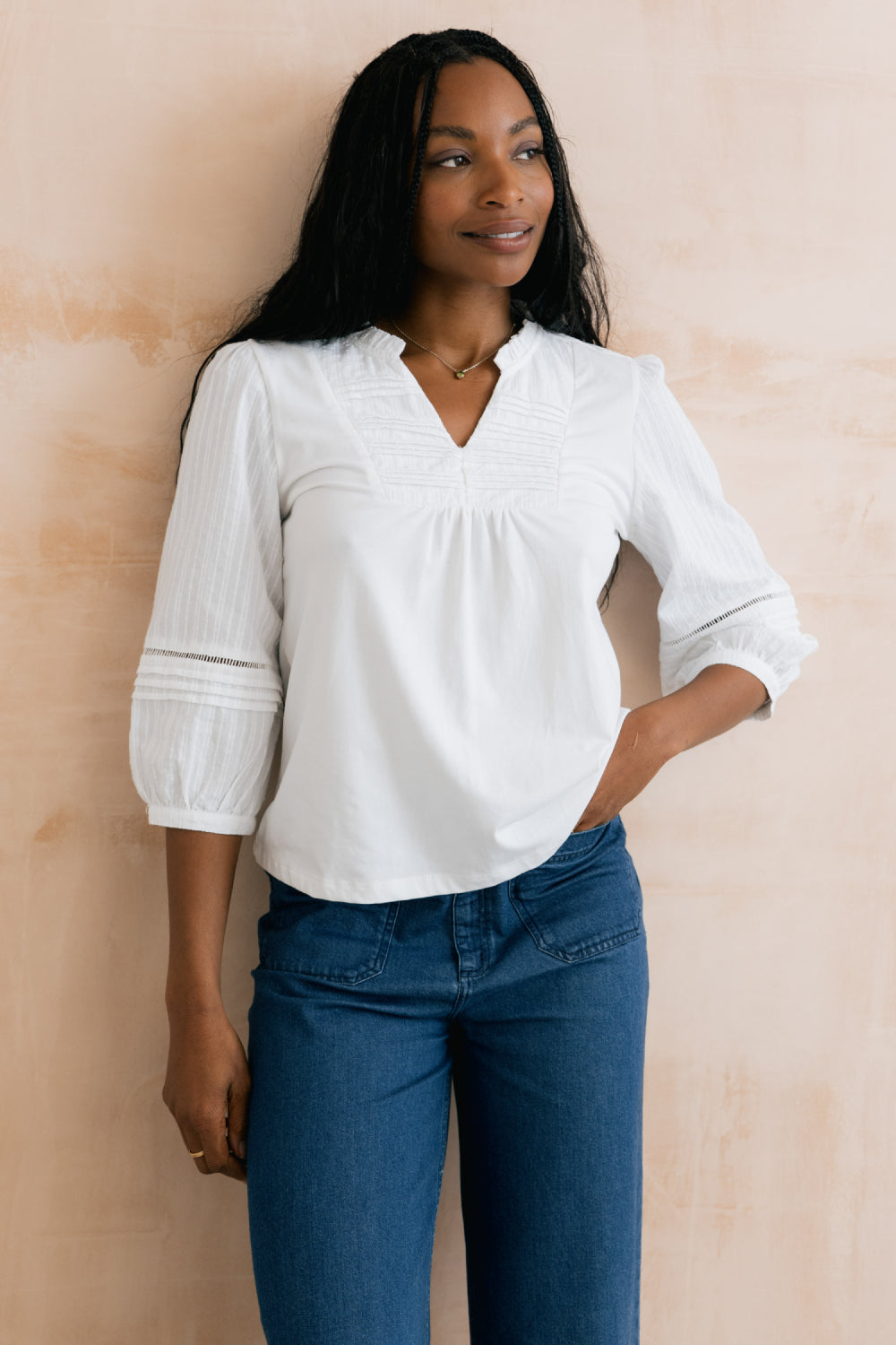 Broderie Marie Blouse