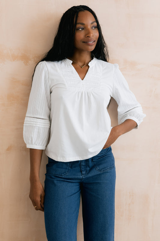 Broderie Marie Blouse