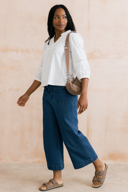 Broderie Marie Blouse