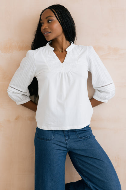 Broderie Marie Blouse