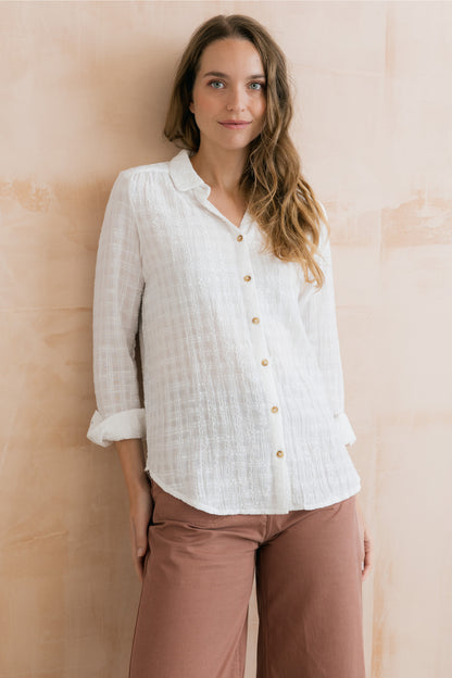 Seersucker Savannah Shirt