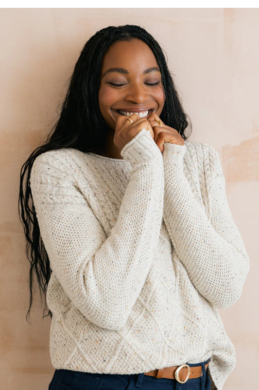 Bryony Fleck Knit Jumper