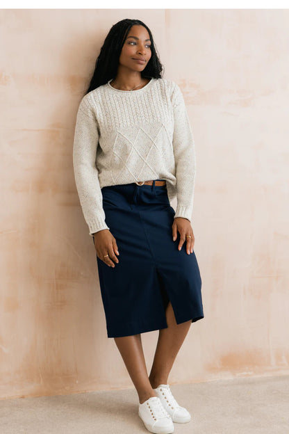 Bryony Fleck Knit Jumper