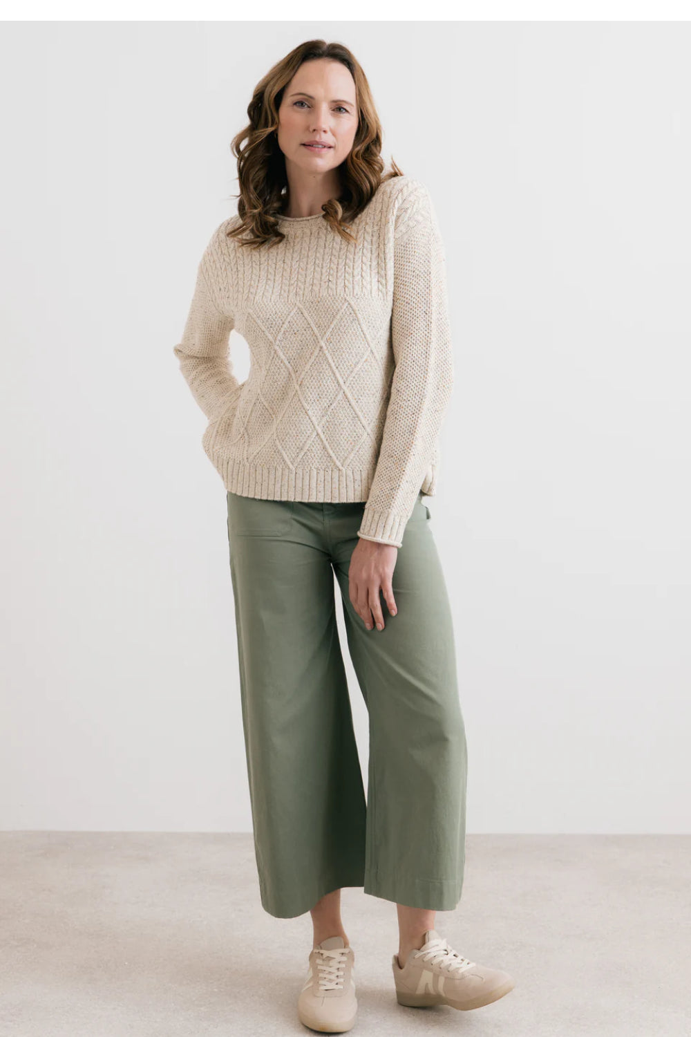 Bryony Fleck Knit Jumper