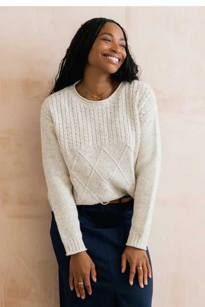 Bryony Fleck Knit Jumper