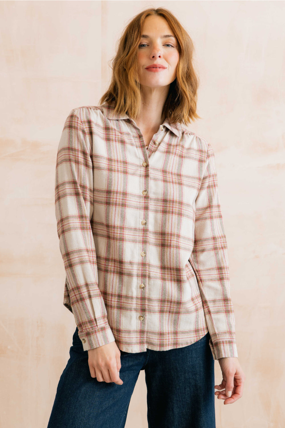 Multi Check Beech Shirt