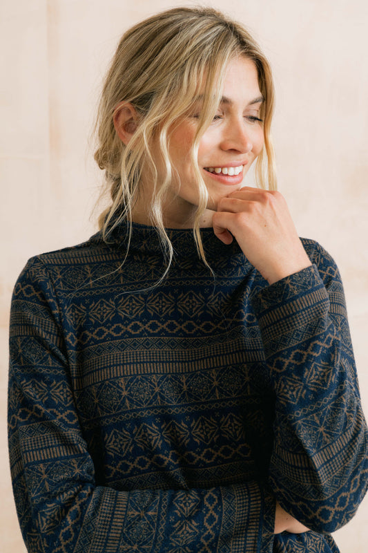 Fair Isle Susanna Tunic Jumper