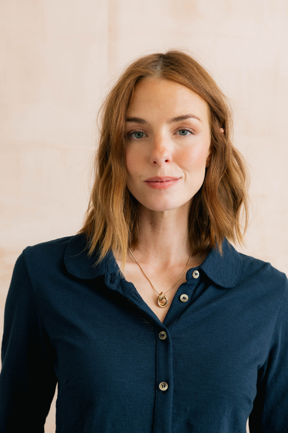 Plain Cotton Slub Bowbridge Shirt