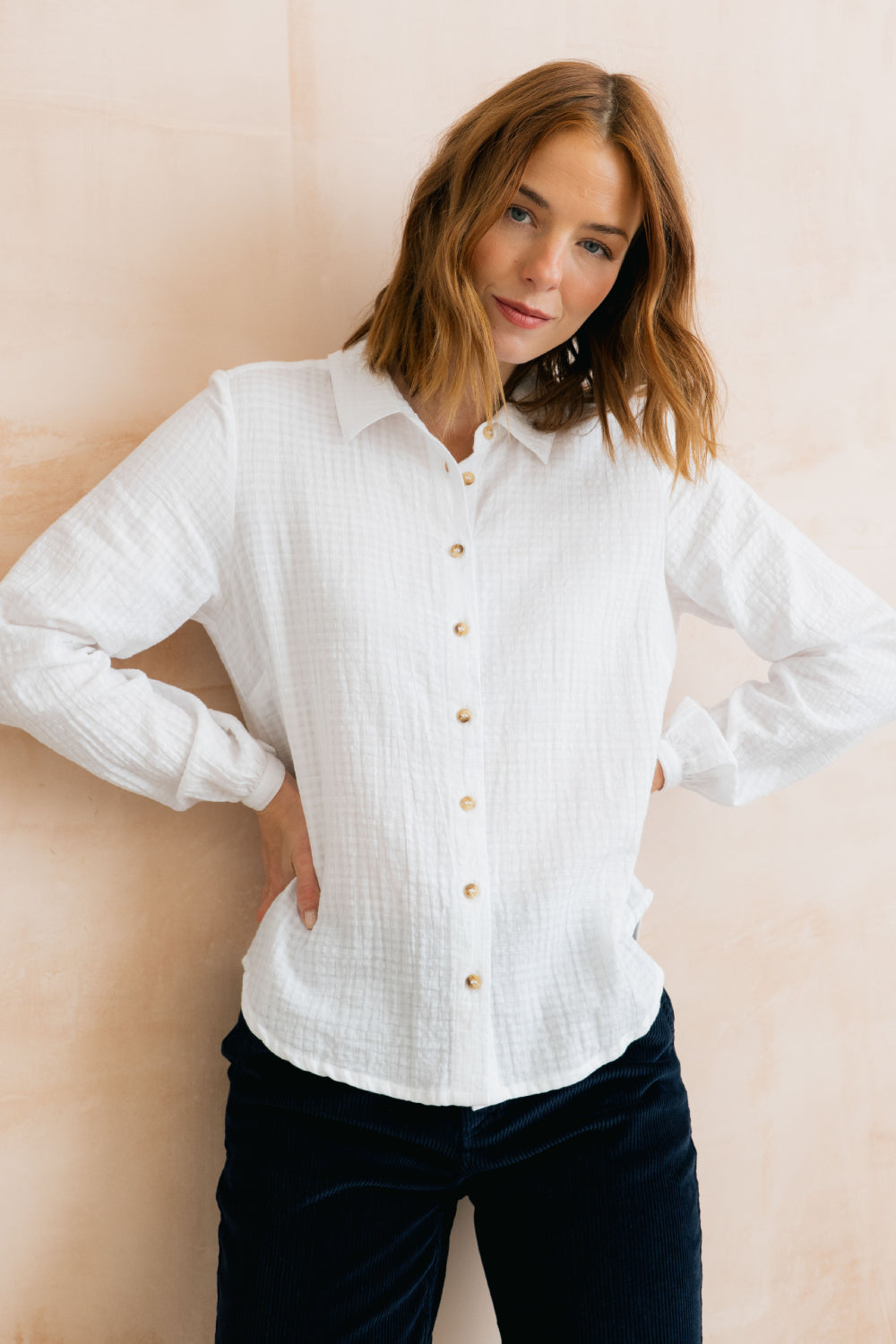 Plain Check Ana Shirt