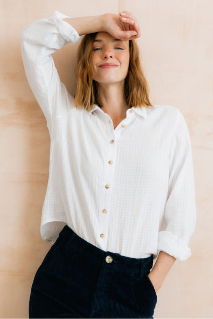 Plain Check Ana Shirt