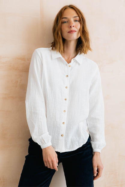 Plain Check Ana Shirt