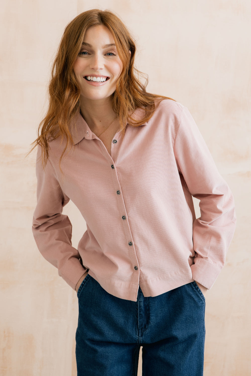 Plain Pincord Braken Shirt