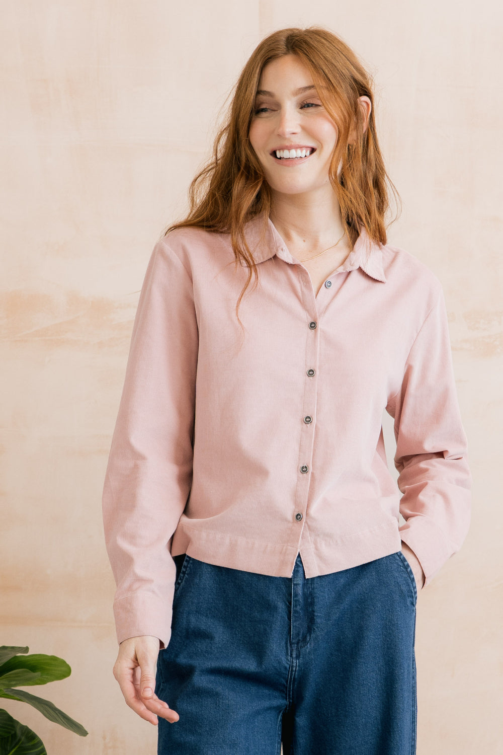 Plain Pincord Braken Shirt