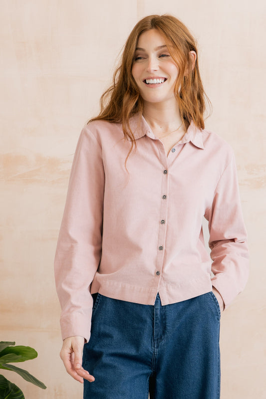 Plain Pincord Braken Shirt