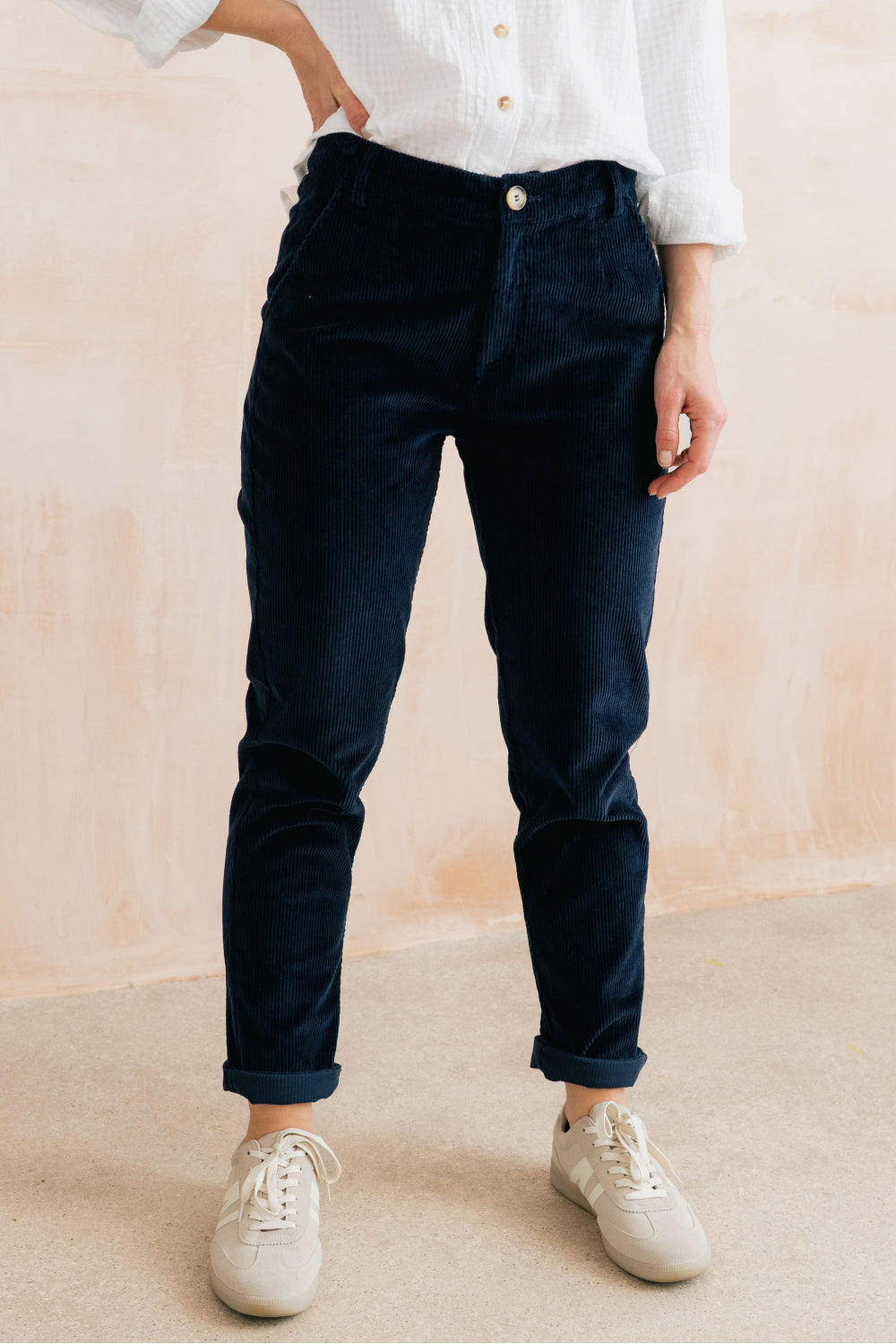Plain Jumbo Cord Brookend Trouser