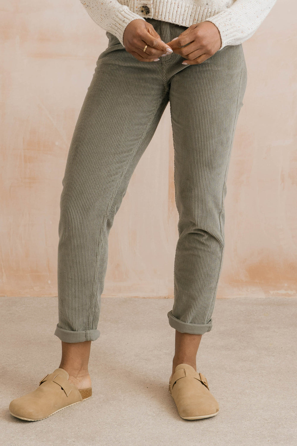 Plain Jumbo Cord Brookend Trouser