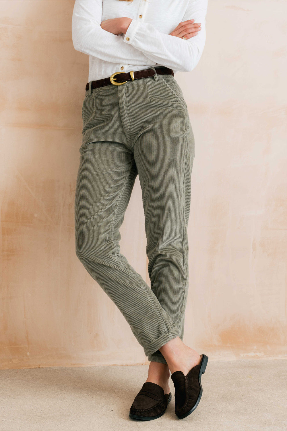 Plain Jumbo Cord Brookend Trouser