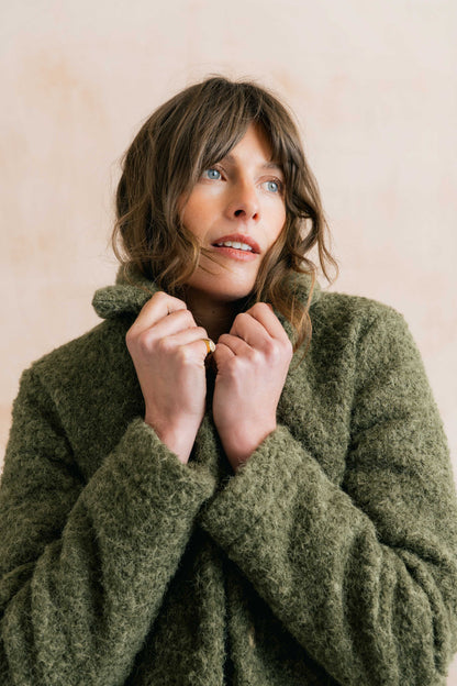 Plain Boucle Sycamore Jacket
