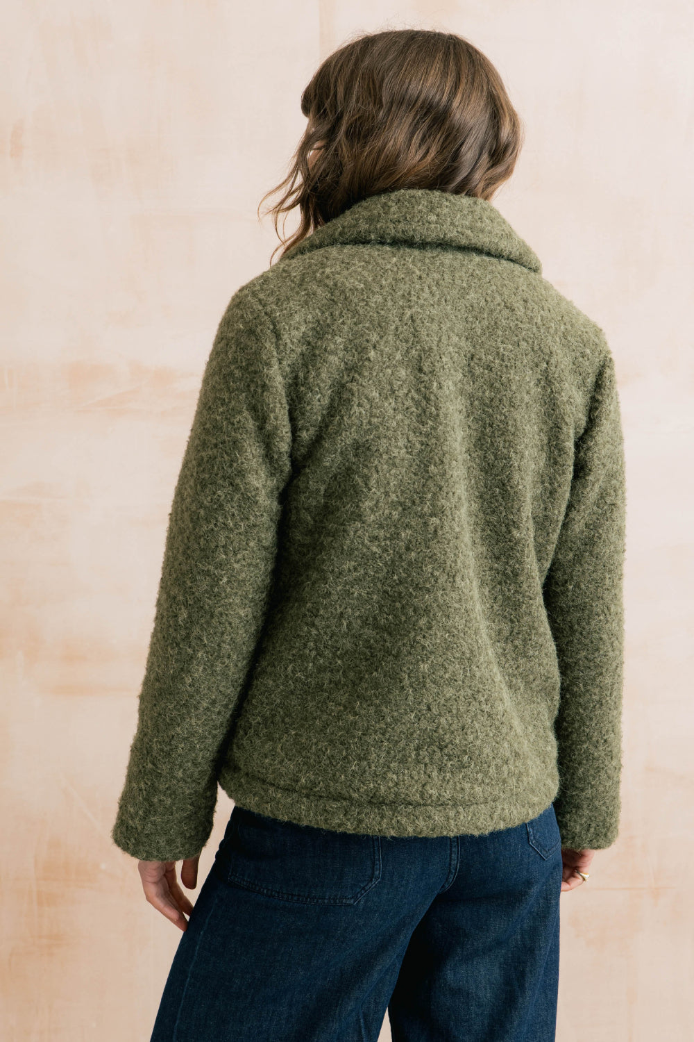 Plain Boucle Sycamore Jacket